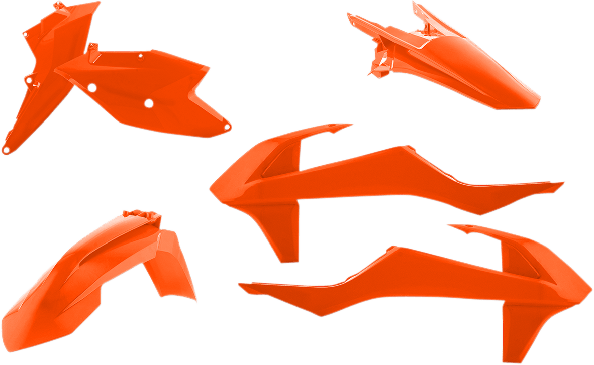 Acerbis 2421075226 Standard Body Replacement Plastic Kit in KTM Orange for 2016-2018 KTM SX and XC models