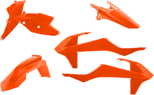 Acerbis 2421075226 Standard Body Replacement Plastic Kit in KTM Orange for 2016-2018 KTM SX and XC models
