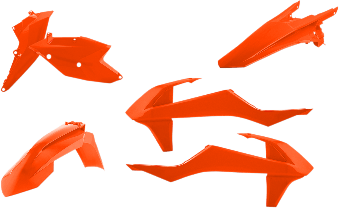 Acerbis 2634065226 Standard Body Replacement Plastic Kit in KTM Orange for 2017-2019 KTM off-road motorcycles