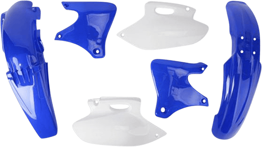 Acerbis 2041280243 Standard Body Plastic Kit in Yamaha Blue and White for 2000-2002 Yamaha YZ off-road bikes