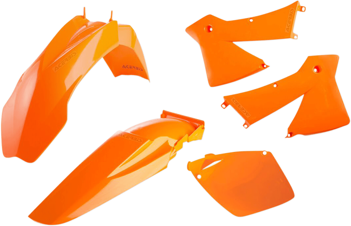 Acerbis 2070950237 Standard Replacement Plastic Kit in OEM Orange for 2001-2003 KTM