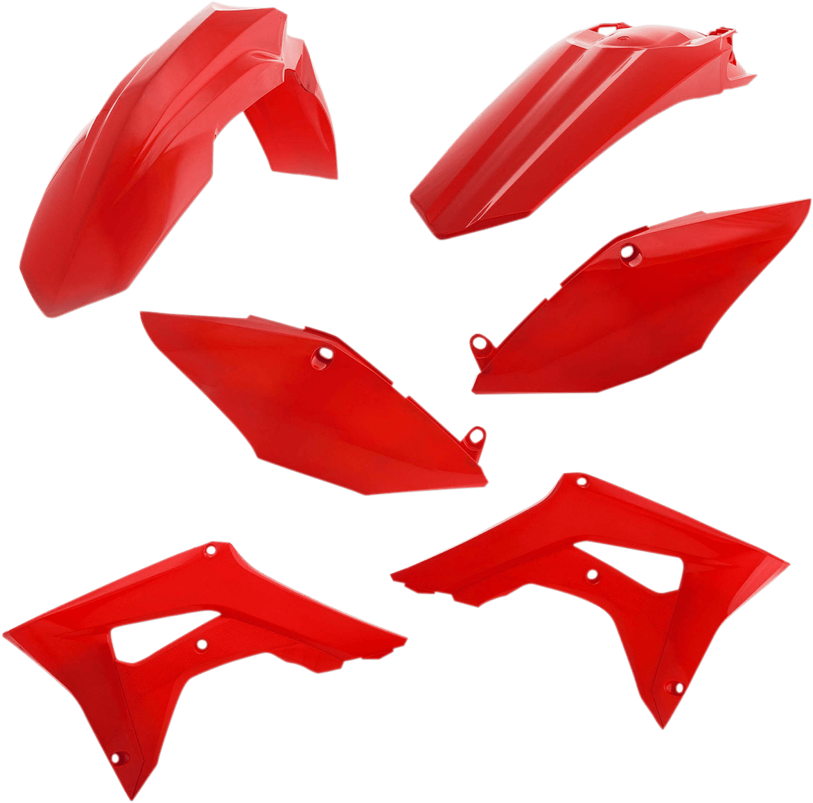 Acerbis 2630690227 Standard Replacement Body Kit in CR Red for 2017-2022 Honda CRF250R and CRF450R models