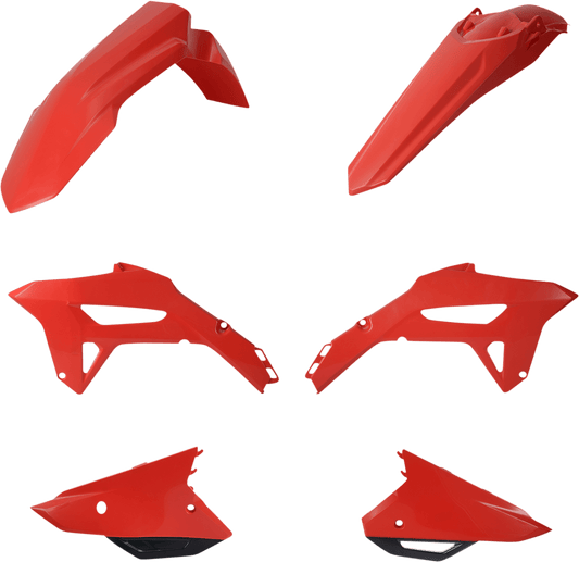 Acerbis 2858910227 Standard Replacement Body Kit in Red for 2021-2024 Honda CRF motorcycles