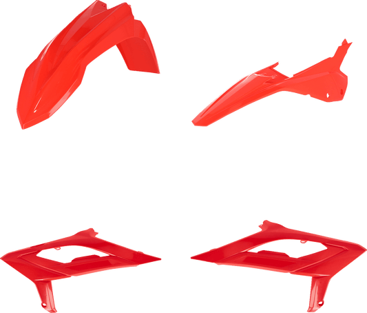Acerbis 2979460004 Standard Body Replacement Plastic Kit in Red for 2023-2024 Beta RR and RX motorcycles