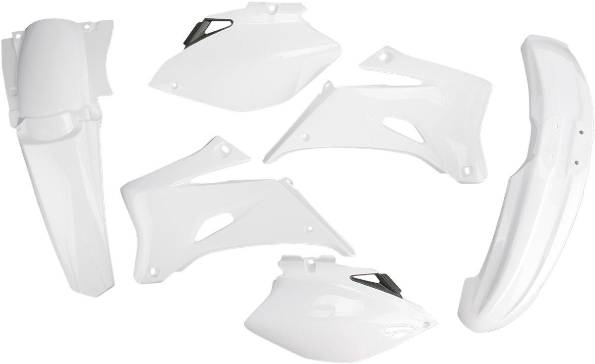 Acerbis 2071110002 Standard Body Plastic Kit in White for 2006-2009 Yamaha YZ250F and YZ450F