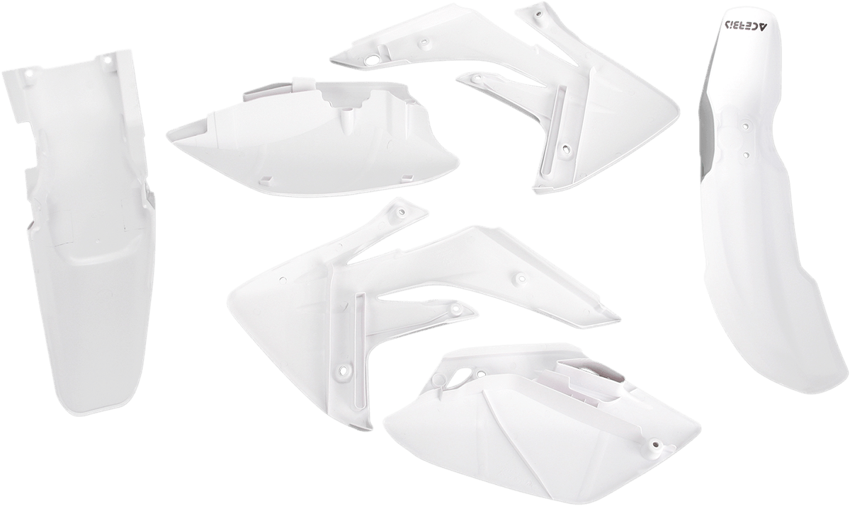 Acerbis 2084600002 Standard Body Plastic Kit in White for 2007-2025 Honda CRF150R motorcycles