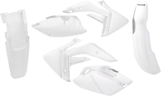 Acerbis 2084600002 Standard Body Plastic Kit in White for 2007-2025 Honda CRF150R motorcycles