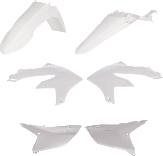 Acerbis 2979580002 Standard Body Replacement Plastic Kit in White for 2023-2025 Yamaha YZ motorcycles