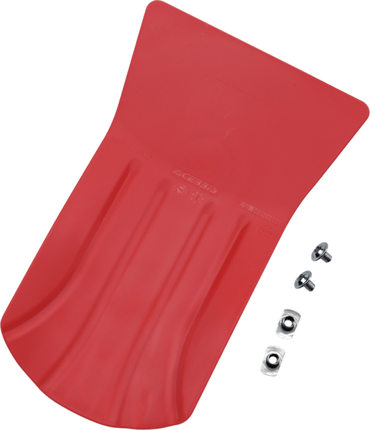 Acerbis 2780590227 Universal Skid Plate Link Guard in Red