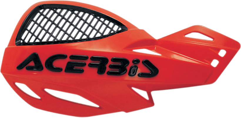 ACERBIS Vented Uniko Handguards - Red 2072670004 - Moto - House MX