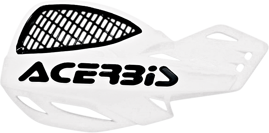 ACERBIS Vented Uniko Handguards - White 2072670002 - Moto - House MX