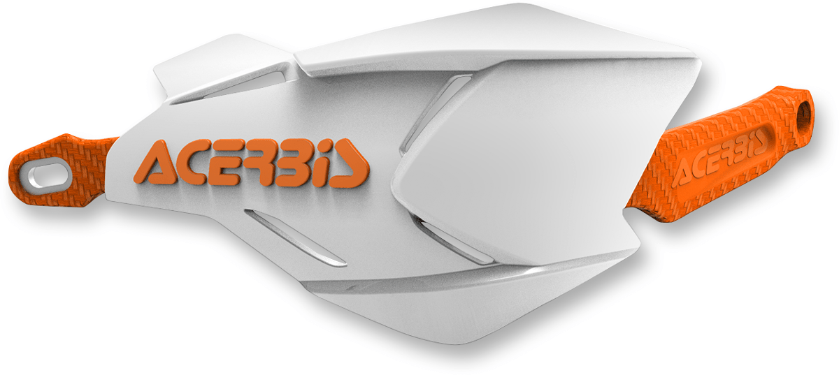 ACERBIS X - Factory Handguards - White/Orange 2634661088 - Moto - House MX