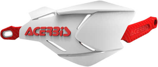ACERBIS X - Factory Handguards - White/Red 2634661030 - Moto - House MX