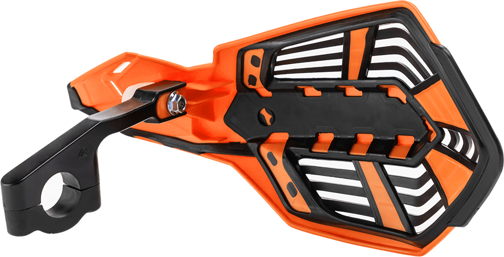 Acerbis 2801965225 X-Future Handguards in Orange/Black 2026 for 7/8 handlebars