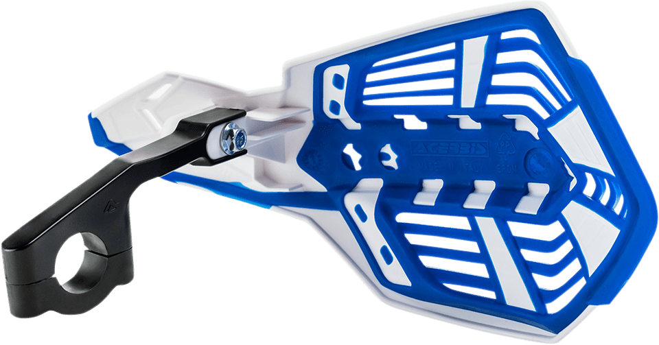 Acerbis 2801961029 X-Future Handguards in White/Blue 2026 for 7/8 handlebars