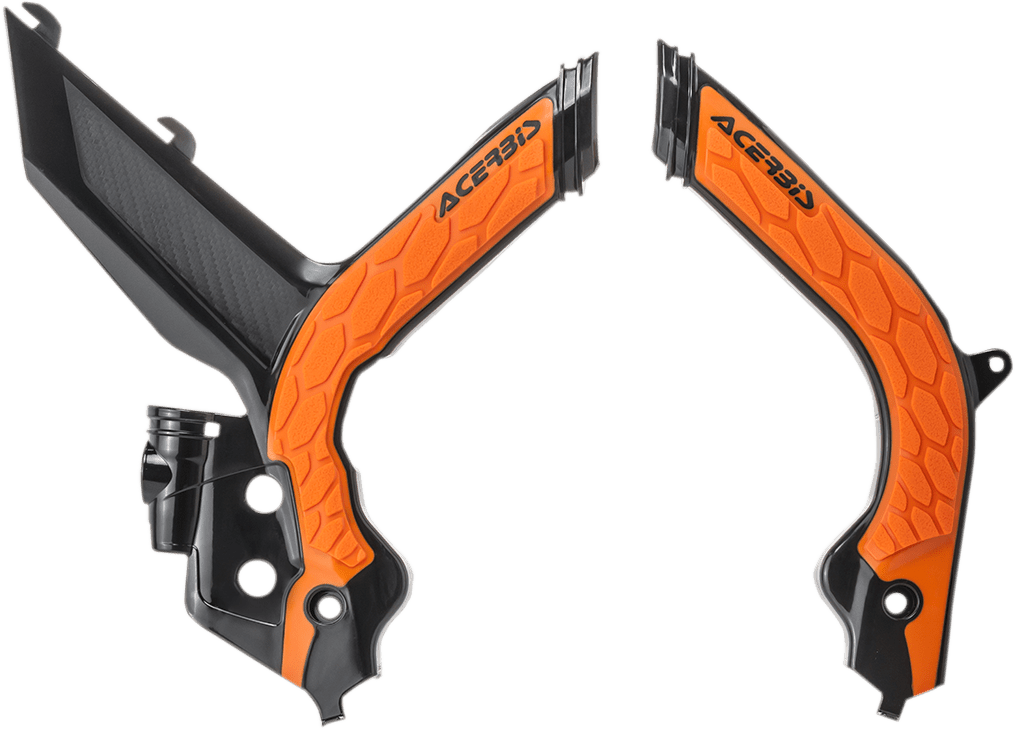 ACERBIS X - Grip Frame Guards - '16 OEM Orange/Black - KTM 2783155229 - Moto - House MX