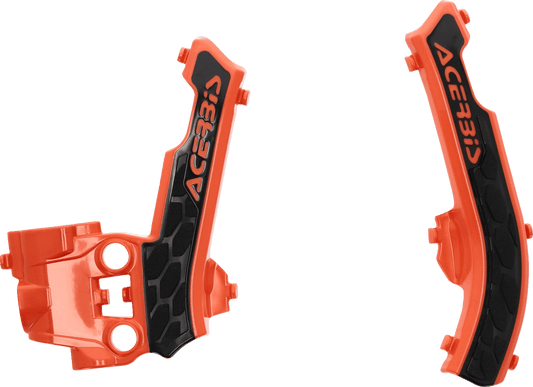 ACERBIS X - Grip Frame Guards - 2016 OEM Orange/Black - Gas Gas | Husqvarna | KTM 2979615225 - Moto - House MX