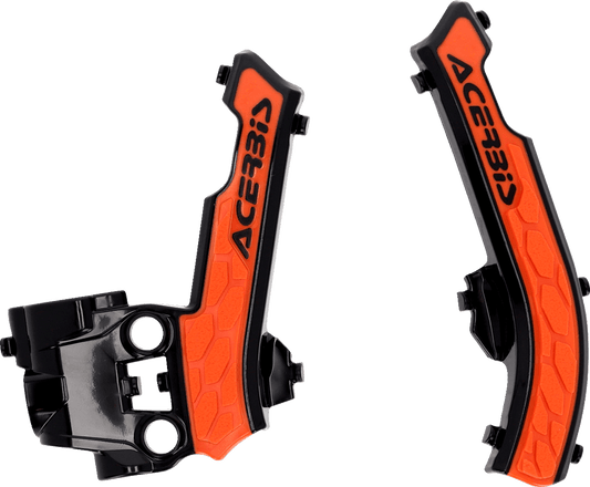 ACERBIS X - Grip Frame Guards - 2016 OEM Orange/Black - Gas Gas | Husqvarna | KTM 2979615229 - Moto - House MX