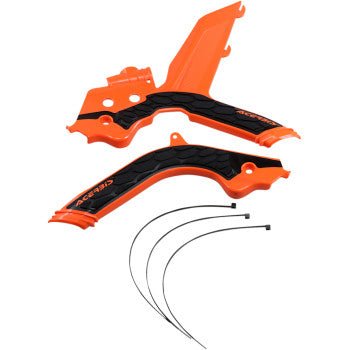 Acerbis X - Grip Frame Guards - 2019 - 2022 KTM 300 XC TPI, 250 XC TPI, 450 XC - F, 250 XC - F, 350 XC - F, 250 XC, and 300 XC - Moto - House MX