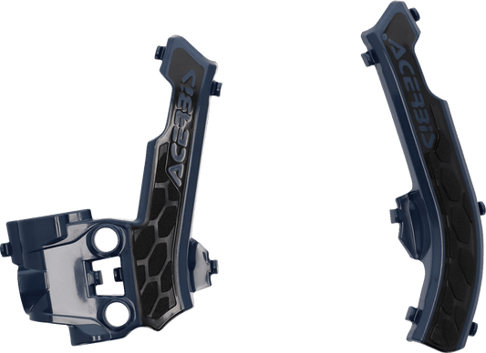 ACERBIS X - Grip Frame Guards - Blue/Black - Gas Gas | Husqvarna | KTM 2979611034 - Moto - House MX