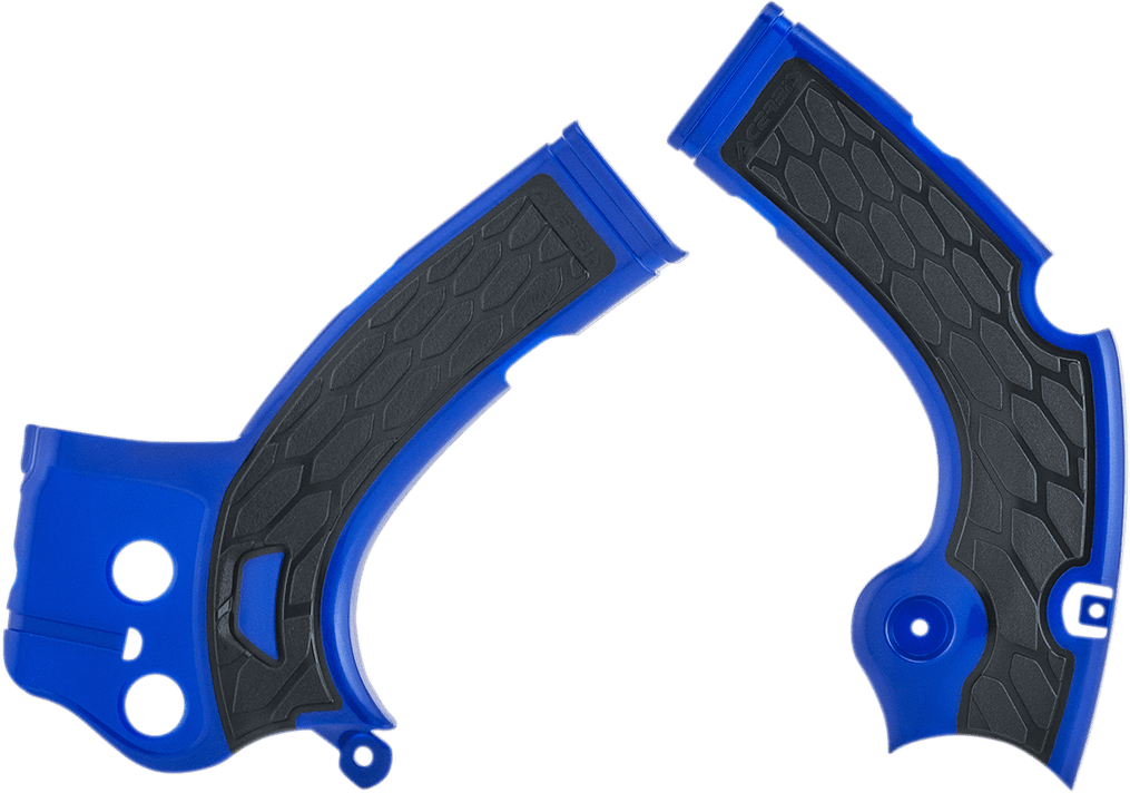 ACERBIS X - Grip Frame Guards - Blue/Black - Part Number 2640271034 - Moto - House MX