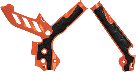 ACERBIS X - Grip Frame Guards - Orange/Black - KTM 2374251008 - Moto - House MX