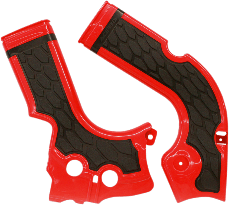 ACERBIS X - Grip Frame Guards - Red/Black - CRF 250R/450R 2374241018 - Moto - House MX