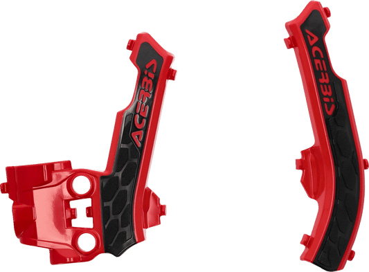 ACERBIS X - Grip Frame Guards - Red/Black - Gas Gas | Husqvarna | KTM 2979611018 - Moto - House MX