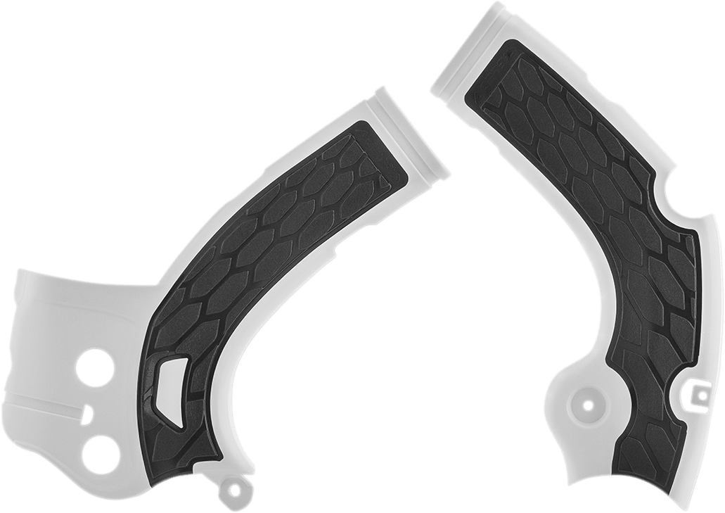 ACERBIS X - Grip Frame Guards - White/Black - Part Number 2640271035 - Moto - House MX
