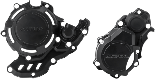 Acerbis X - Power Cover Kit Black KTM Husqvarna GasGas 250F 350F 2016–2023 - 2732130001 - Moto - House MX