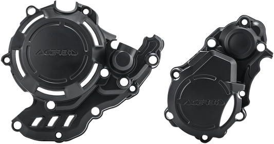 Acerbis X - Power Engine Cover Kit – Black – KTM/Husqvarna – 2731970001 - Moto - House MX