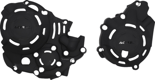 Acerbis 2982510001 X-Power Kit Black for Honda CRF300L and CRF300L Rally clutch and crankcase protection