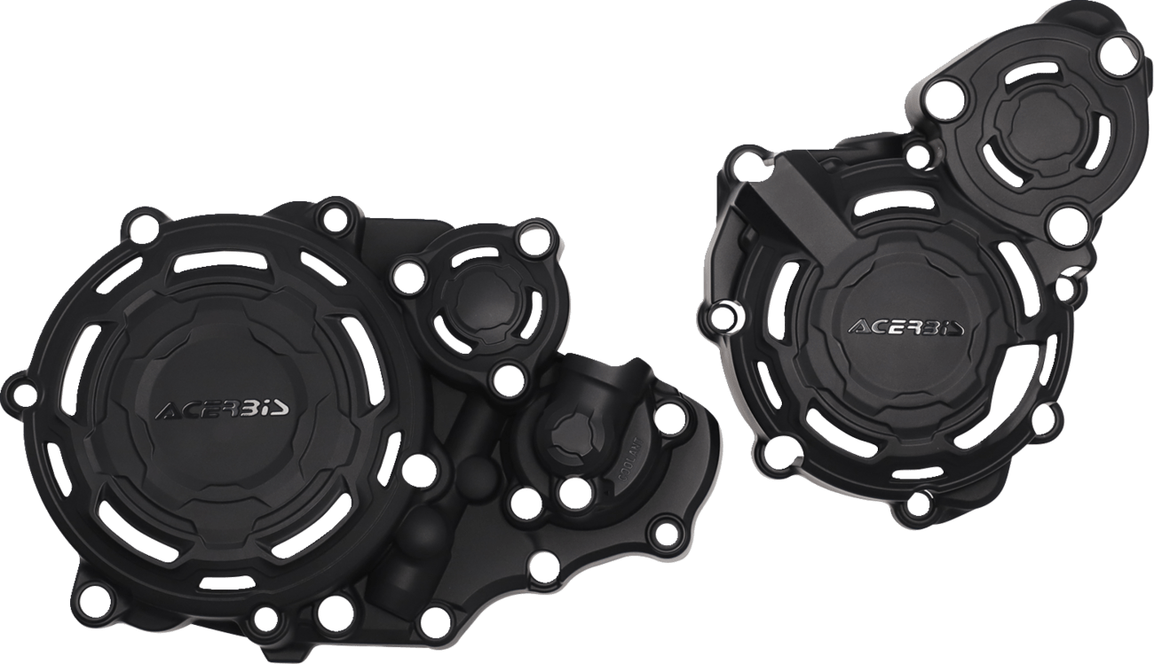 Acerbis 2983330001 X-Power Kit Black for Suzuki DR-Z400 clutch, ignition, and water pump protection