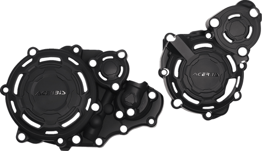 Acerbis 2983330001 X-Power Kit Black for Suzuki DR-Z400 clutch, ignition, and water pump protection
