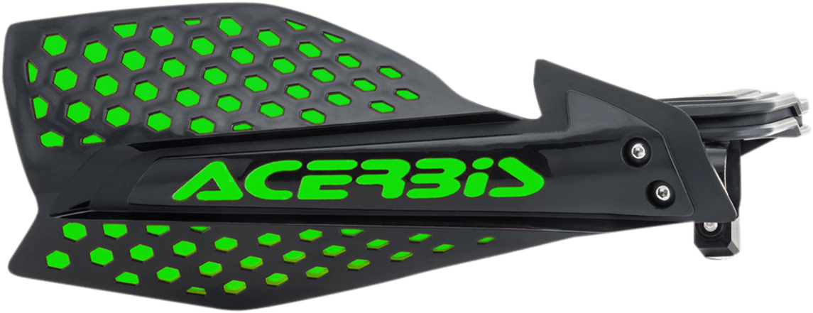 ACERBIS X - Ultimate Handguards - Black/Green 2645481043 - Moto - House MX