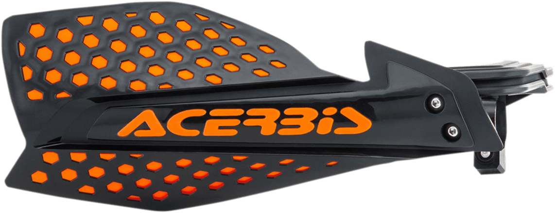ACERBIS X - Ultimate Handguards - Black/Orange 2645481009 - Moto - House MX