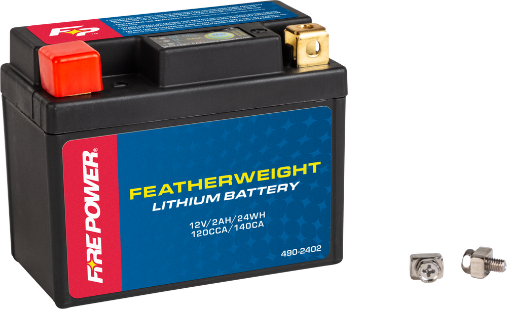 Fire Power Featherweight Lithium Battery LFP03-B 2023-2024 Yamaha YZ450F, and 2024 YZ250F