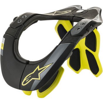 Alpinestars Bionic Neck Support Tech 2 - BNS - Black/Yellow Fluo or Black/Cool Gray - Moto - House MX