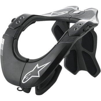Alpinestars Bionic Neck Support Tech 2 - BNS - Black/Yellow Fluo or Black/Cool Gray - Moto - House MX