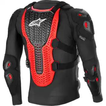 Alpinestars Bionic XTR Plasma Protection Jacket - Black/Red/White CE Certified - Off - Road Riding Gear - Moto - House MX
