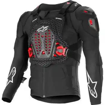 Alpinestars Bionic XTR Plasma Protection Jacket - Black/Red/White CE Certified - Off - Road Riding Gear - Moto - House MX