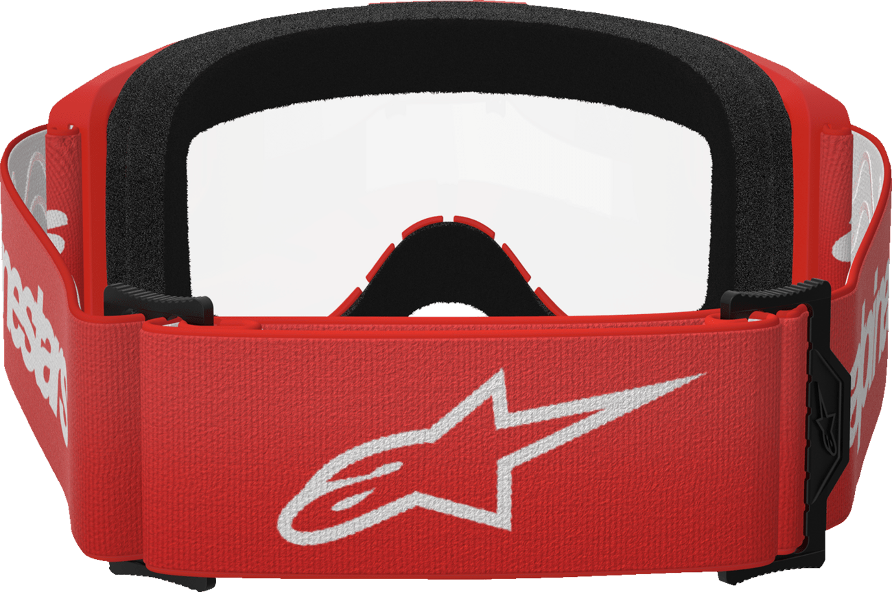 Alpinestars GOGGLES Vision 3 Wordmark Red Clear Lens - 5103325 - 3067 - Moto - House MX
