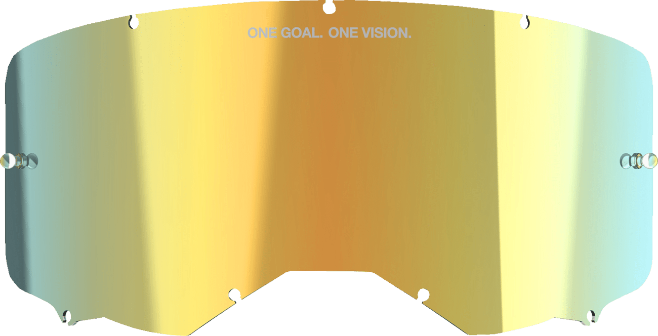 Alpinestars GOGGLES Vision 8/Vision 5/Vision 3 Lens - Gold Mirror (Part No. 9101625 - 9250) - Moto - House MX