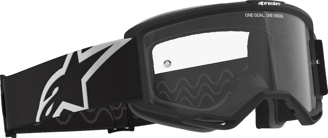 Alpinestars Goggles Vision OTG Goggle - Black/Gray with Clear Lens, Part 5100726 - 1507 - Moto - House MX