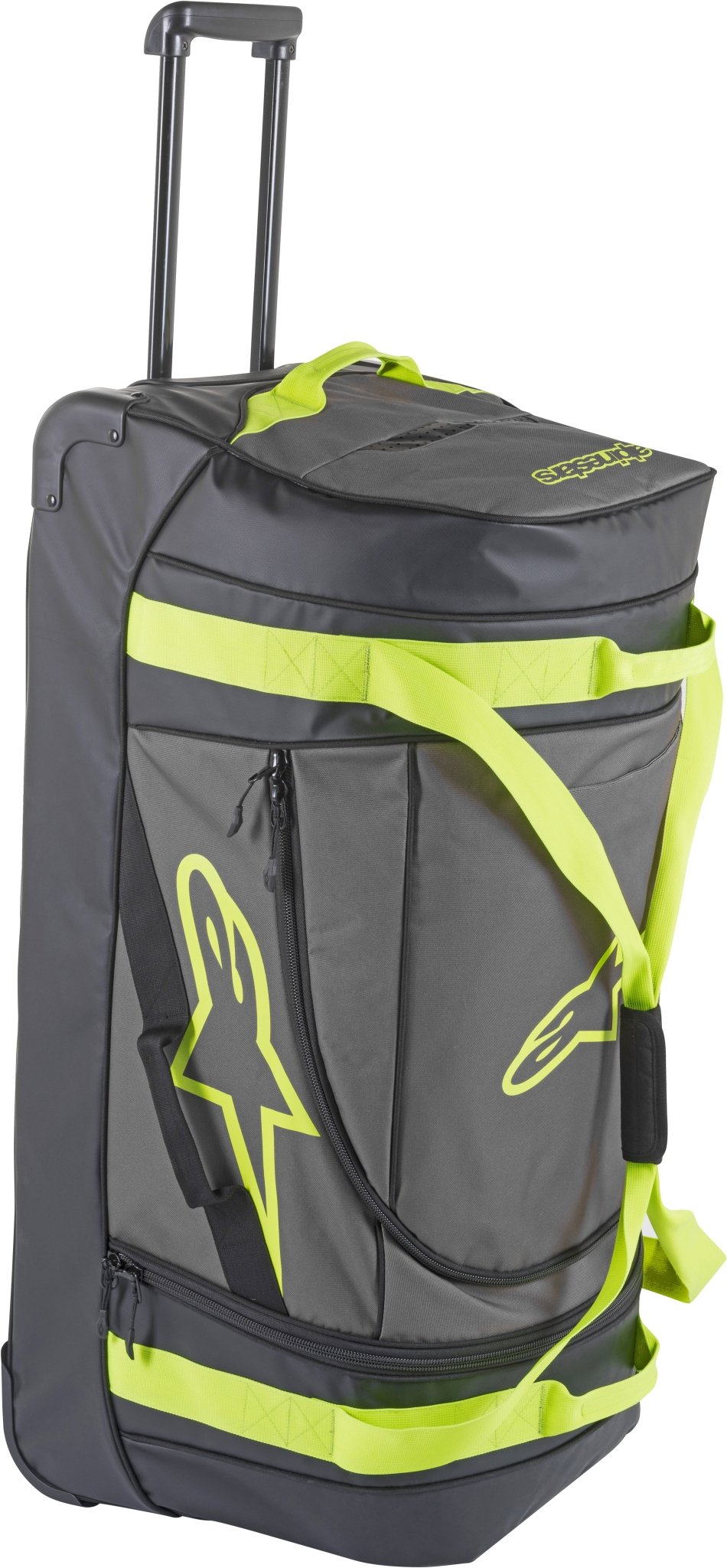 Alpinestars Komodo Bag Black/Yellow - Heavy - Duty Motocross Gear Bag - Moto - House MX
