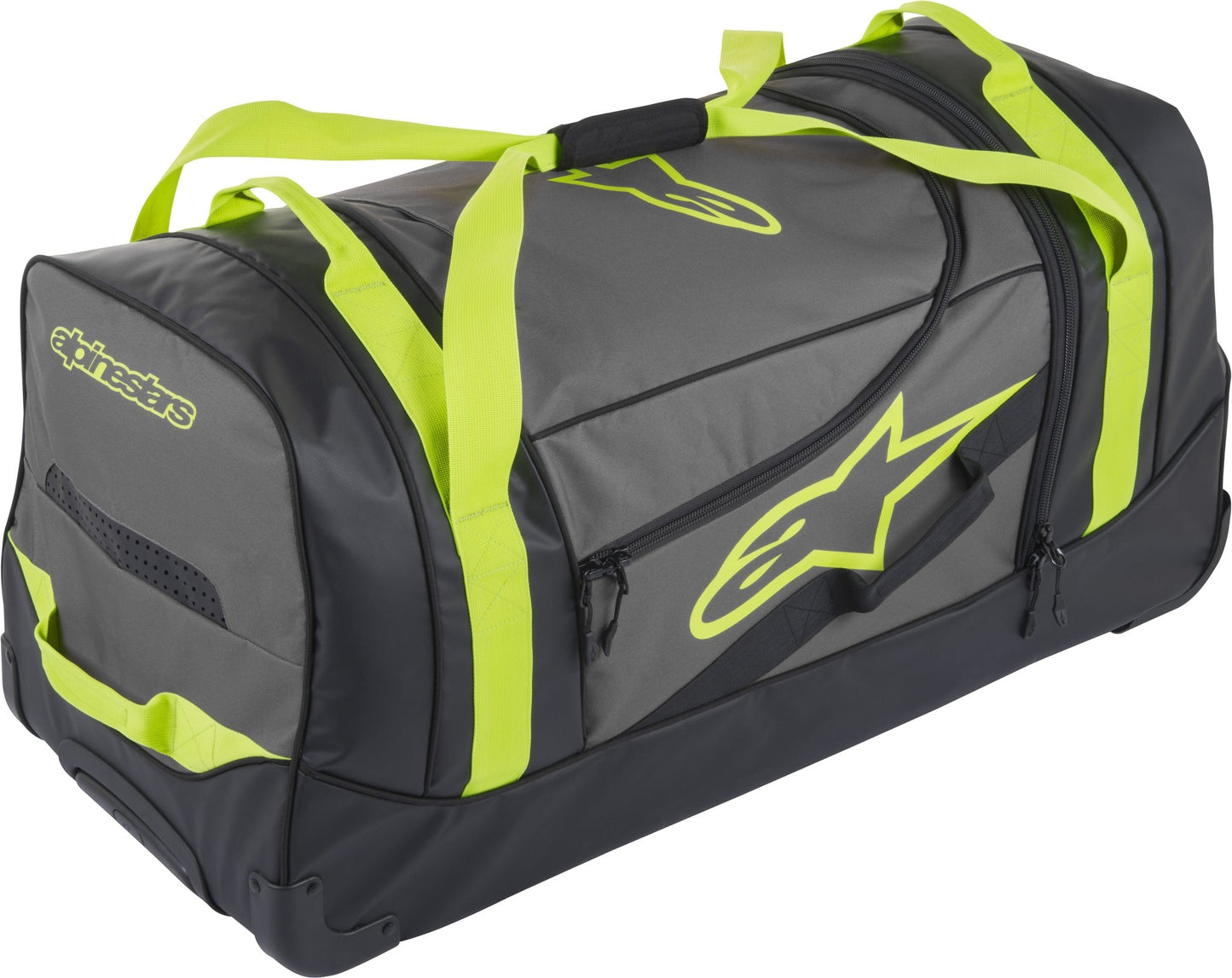 Alpinestars Komodo Bag Black/Yellow - Heavy - Duty Motocross Gear Bag - Moto - House MX