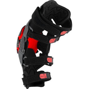 Alpinestars RK - 1 Plasma Knee Braces - Black/Red - S/M or L/LX - Adult - Motocross Enduro - Moto - House MX