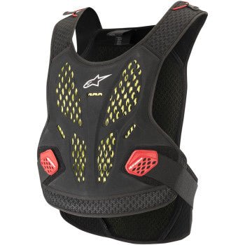 Alpinestars Sequence Chest Protector - Adult Anthracite/Red - Moto - House MX