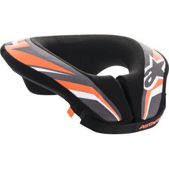 Alpinestars Sequence Neck Roll Youth - Black/Anthracite/Orange - Moto - House MX