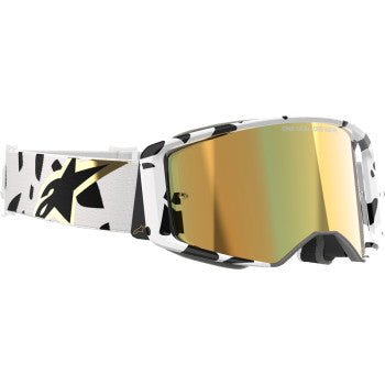 Alpinestars Supertech Corp ABS Vision Goggle White/Gold - Gold Mirror Lens, 5100325 - 2044 - Moto - House MX